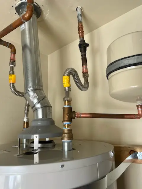 Water heater installation and plumbing repair in Kirkmere